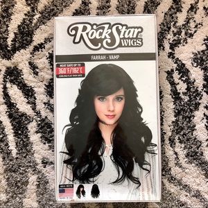 Rockstar Wigs Farrah in Vamp black